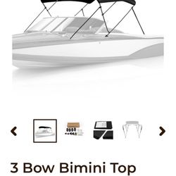 Brand New Bimini Top For Boat 