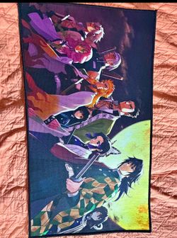 Demon slayer custom rug