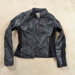 Women's leather jacket