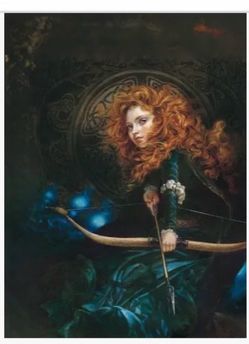 Rare Disney Brave Fine Art