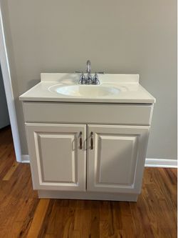 Bathroom Vanity with Faucet