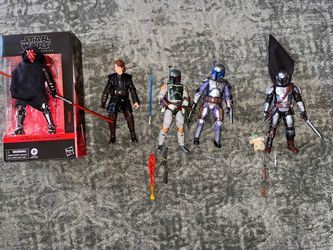 Star was black series lot