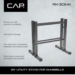 24” Utility Rack -Dumbbell 