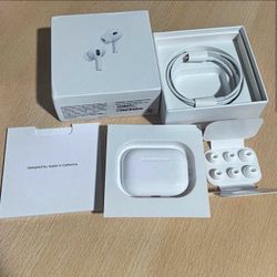 Airpods Pro Gen 2 With ANC and  Charging Case  and valid serial numbers