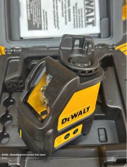 Dewalt green cross line laser