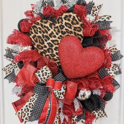 Large One Of A Kind Valentines Day Wreath