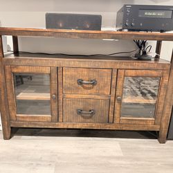 Media Console Accent Table 35in Tall 56in Wide $200