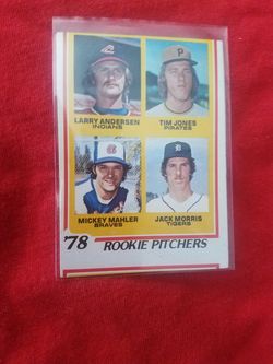 1978 error baseball card