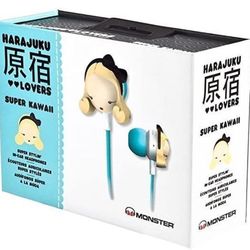 Monster Harajuku Kawaii In-Ear Headphone