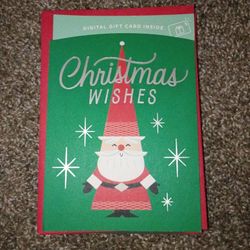 Christmas Cards With Gift Card Holder