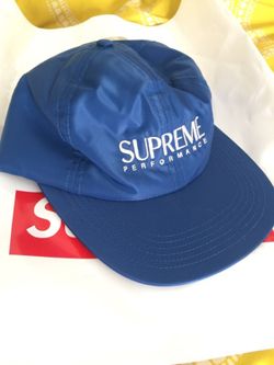 Supreme Performance Nylon 6-Panel Hat Navy Blue