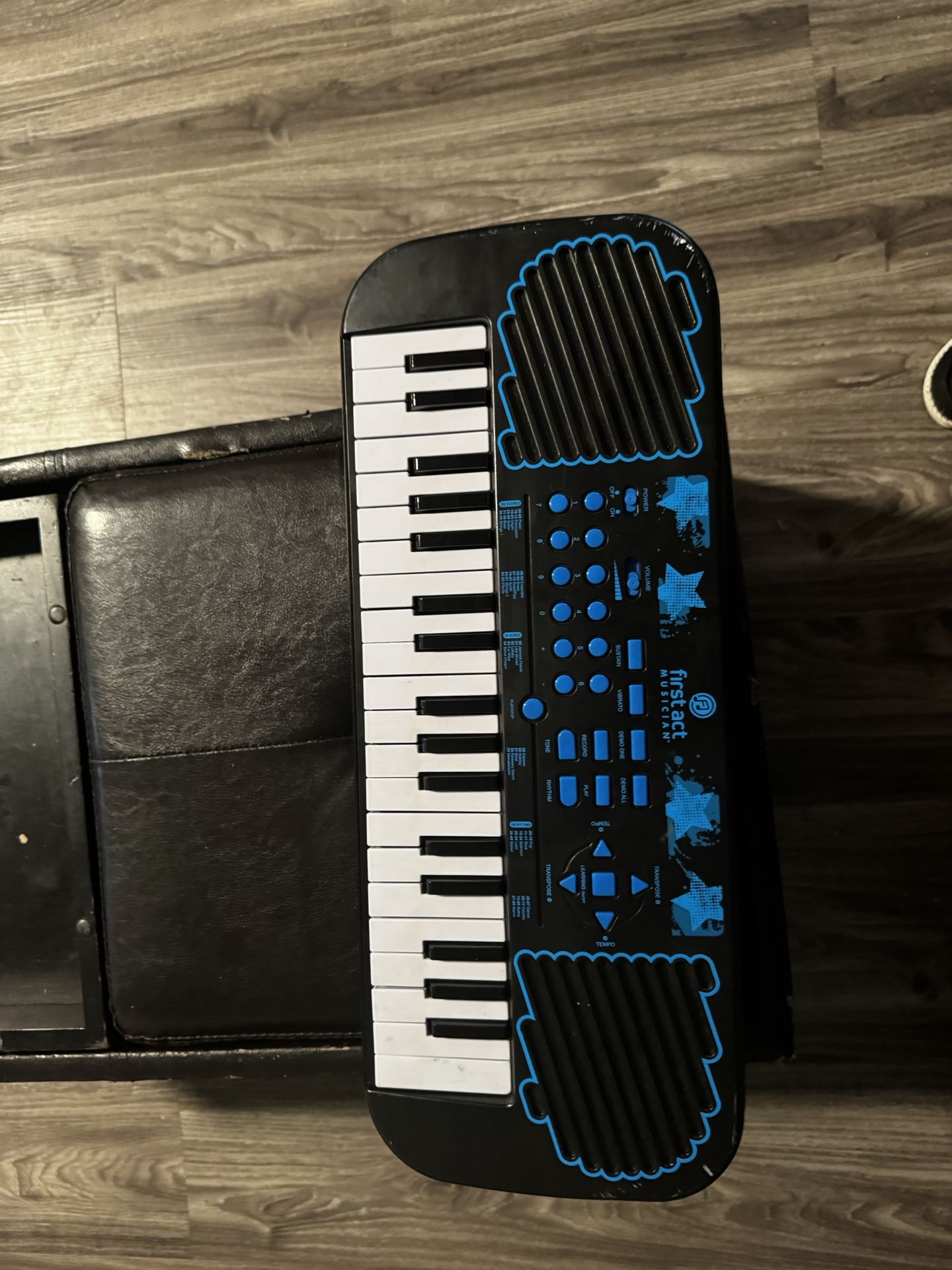 Keyboard and Barbie Guitar