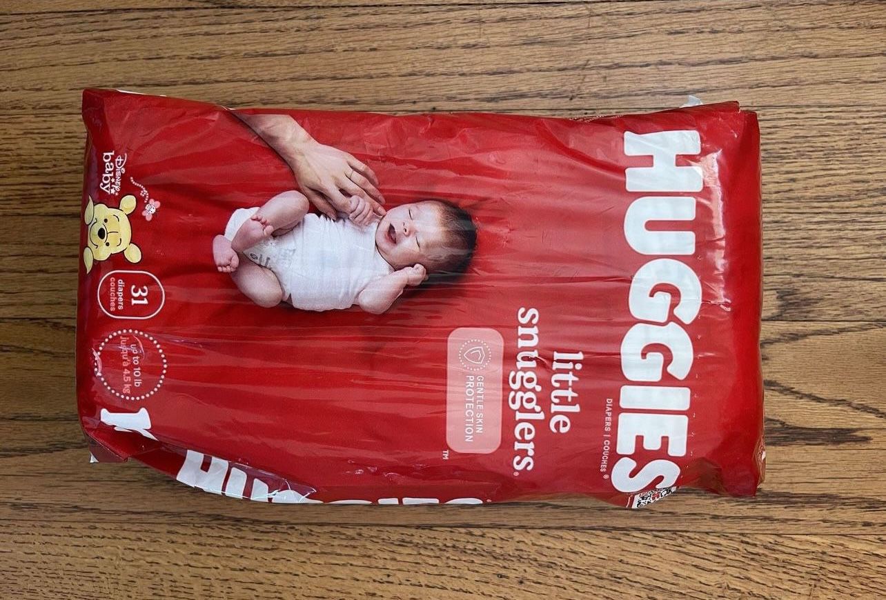 31count Newborn Huggies Diapers