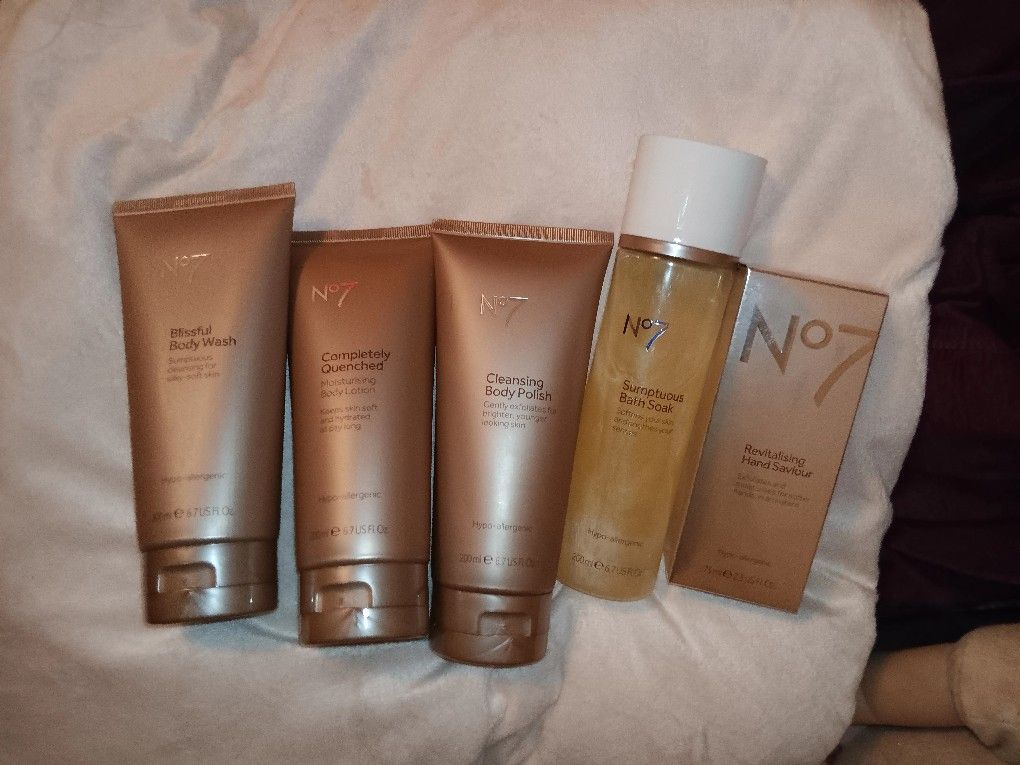 No 7 Body Wash And Lotions