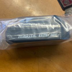 2 Makita 18v 1.5 Lithium Battery NEW