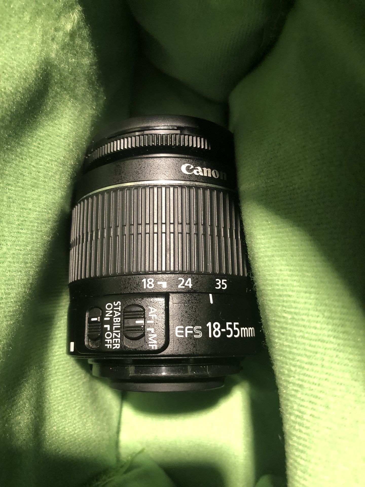Canon Lenses 55-250mm 18-55mm