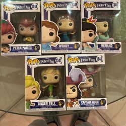 Funko Pop Peter Pan Complete Set