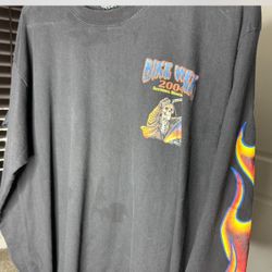 Vintage bike week 2004 long sleeves fire hit 