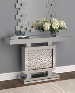 Brand New Mirror Entry Console Table