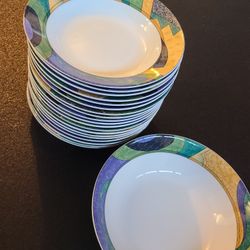 Soup And Serving China Porcelain Fine Dinning