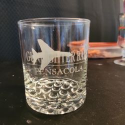 Etch glass tumbler