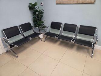 Medical,  barbershop  ,waiting room etc bench 5 seat one of 3 and one of two