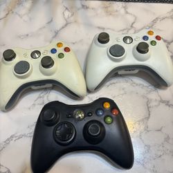 Xbox 360 Controllers Untested