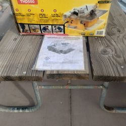 WORKFORCE 7" TILE WET SAW asking $25 oro