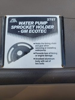 Gm Ecotec Water Pump Sprocket Holder