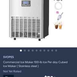 SVOPES Ice Machine Maker 