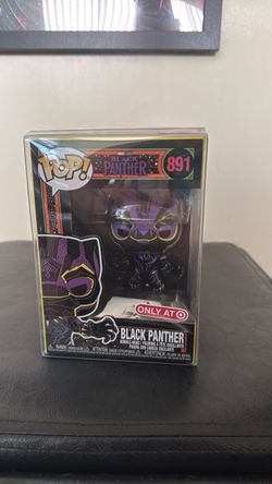 Black Panther BlackLight Target Exclusive FUNKO POP 891