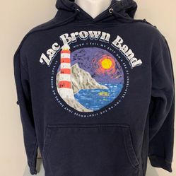 Brand New Unisex Zach Brown Band Lighthouse Hoodie - Size Large