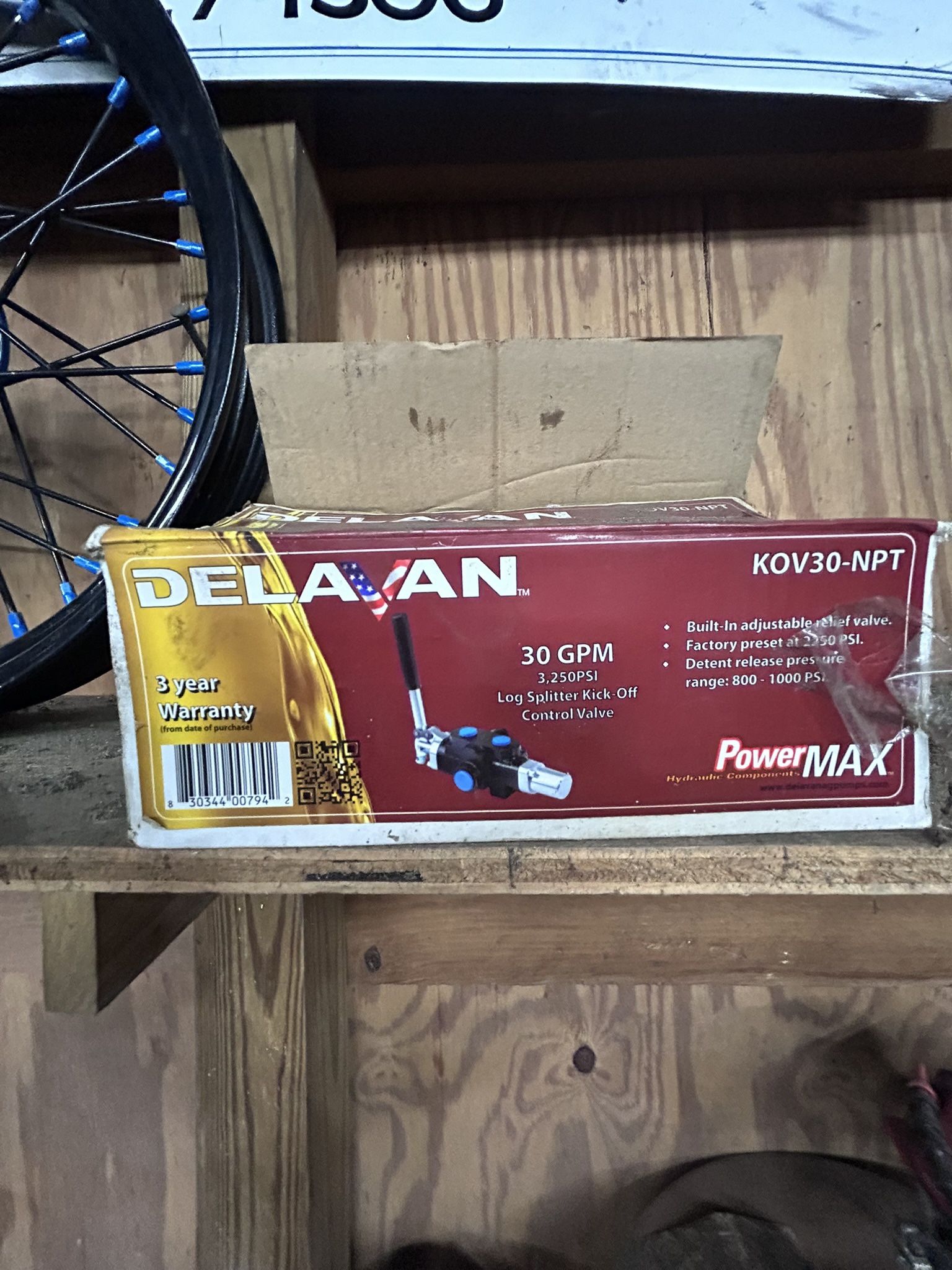 Delavan Log Splitter Valve