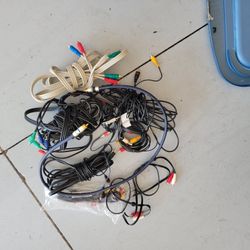 Various audio visual monster cables