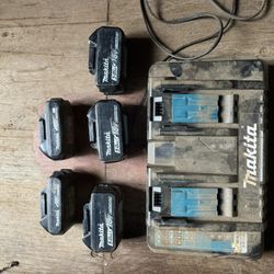 Makita double battery charger