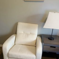 White Accent Chair for Sale