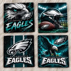 Philadelphia Eagles Coaster Set of 4