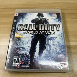 PS3 Call Of Duty World At War