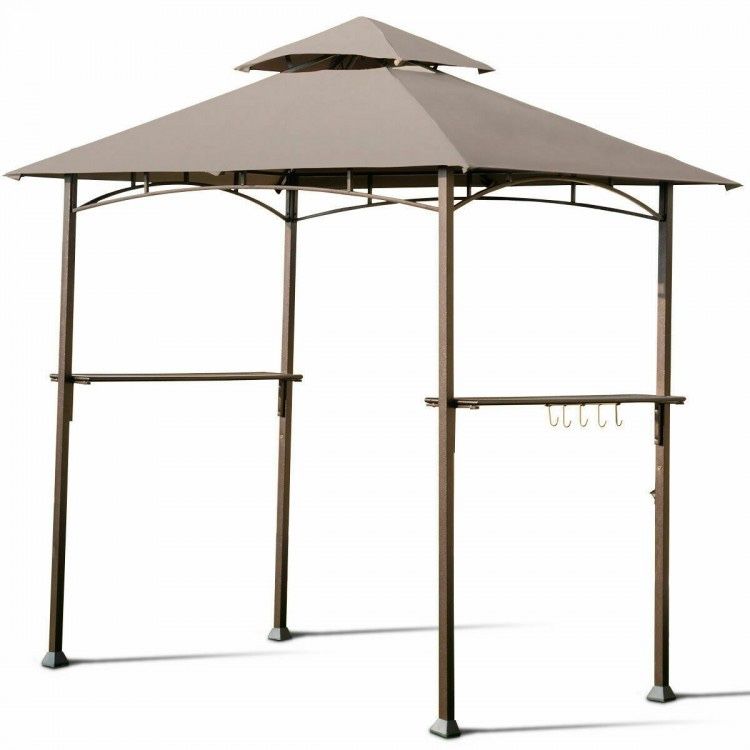 BBQ Outdoor Patio Gazebo Canopy Tent 8’x5’