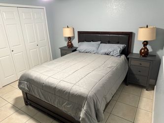 Queen bed frame only