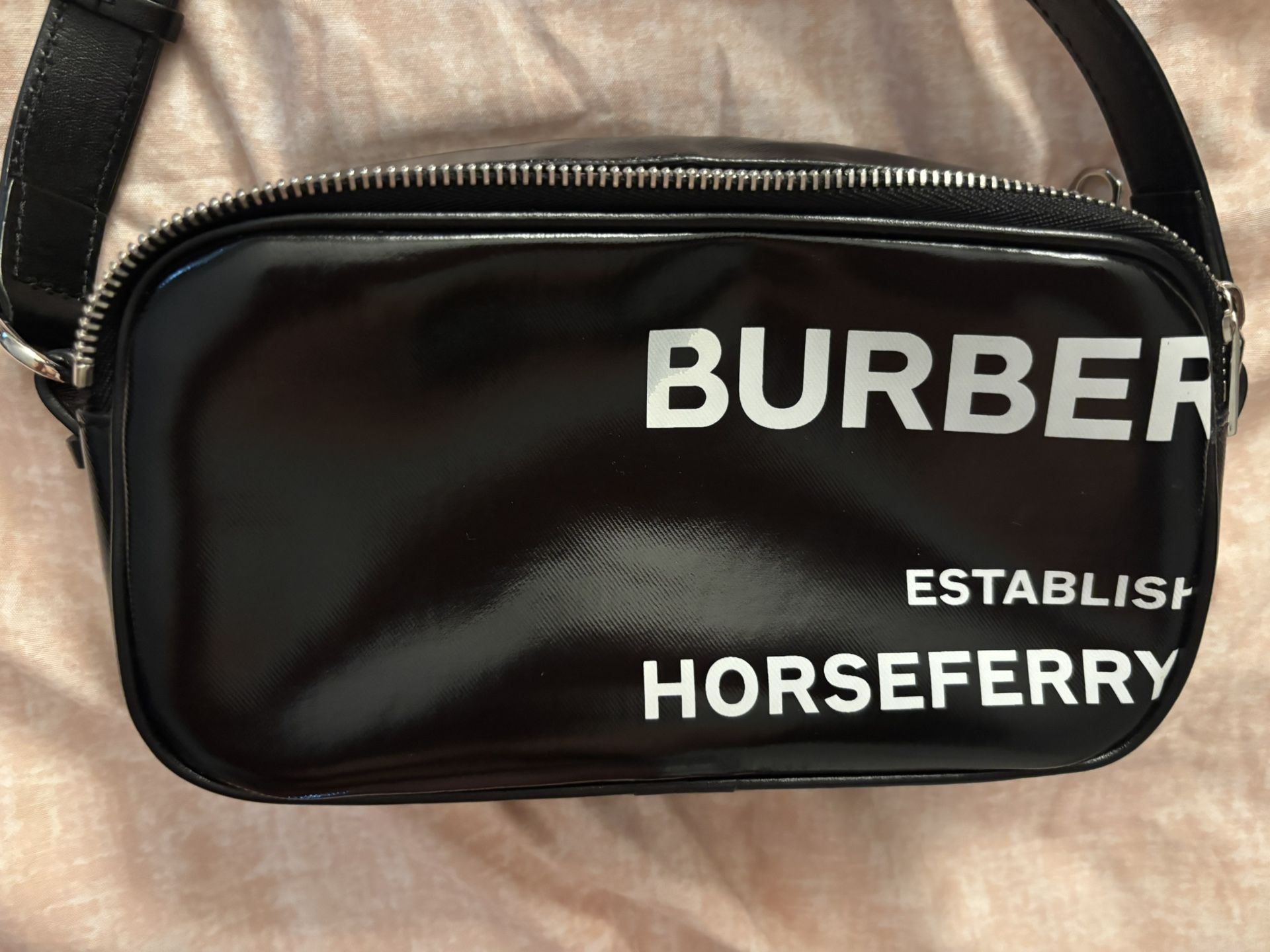 Burberry Horseferry Print Micro Bag Black