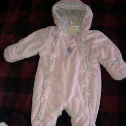 Baby Girl Snowsuits 3/6monyhs