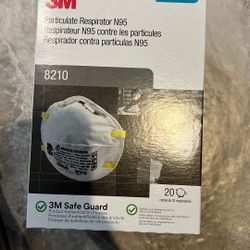 3 M Particulate Respirator N95 Box Of 20.