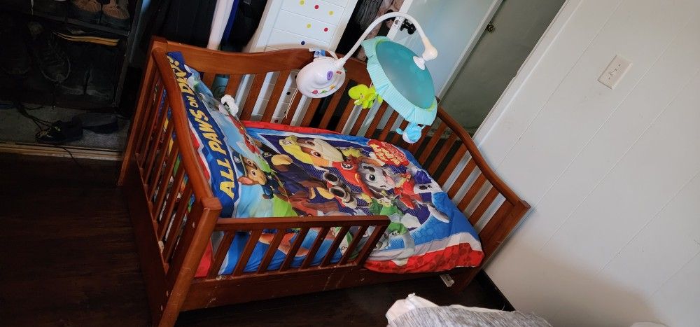 Kids Bed (Sheets Included)