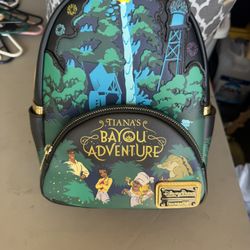 Disney Parks Tiana's Bayou Adventure Loungefly Mini Backpack - NEW