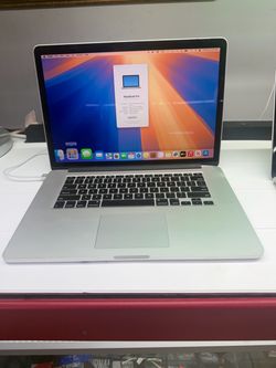 MacBook Pro retina core i7 16 gb ram  15”