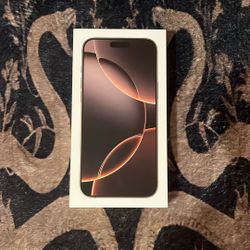iphone 16 Pro Max with 256GB NEVER OPENED.