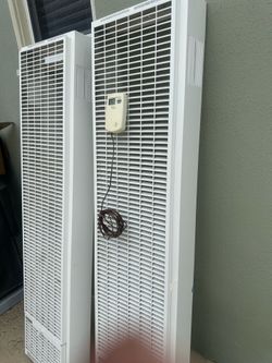 Williams model (contact info removed) double sided heater system with thermostat