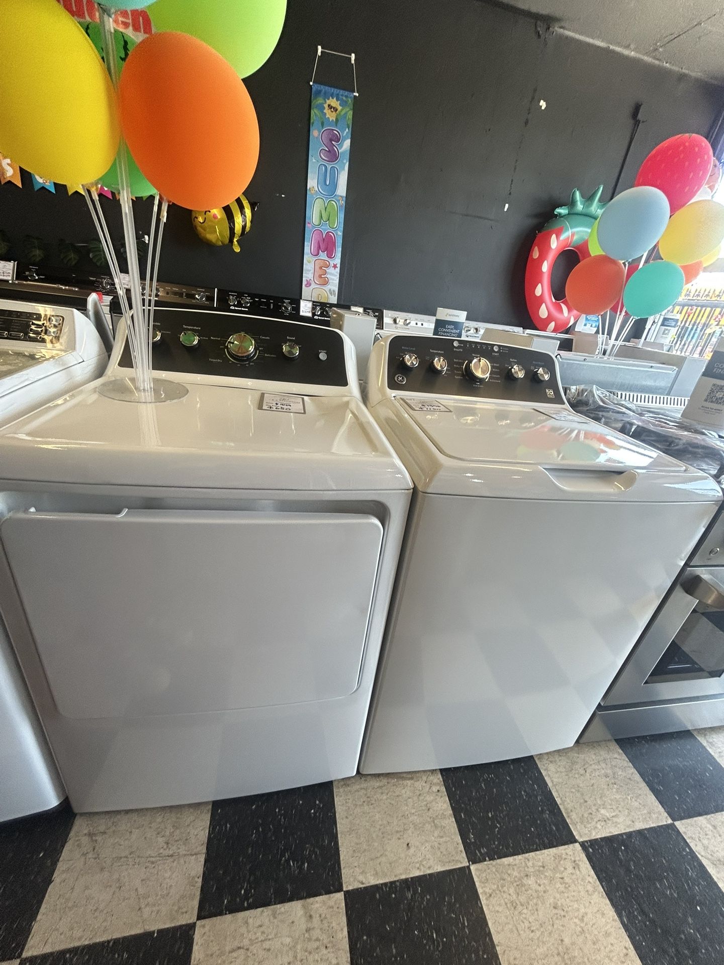 GE Washer And Dryer Set 🔆