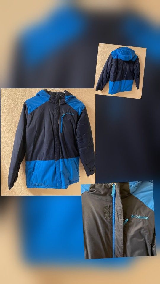 Columbia Sportswear Boy's Blue Jacket, Size L (14-16)